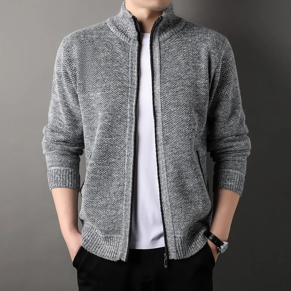 'NordicForce' Zip Knit Sweater