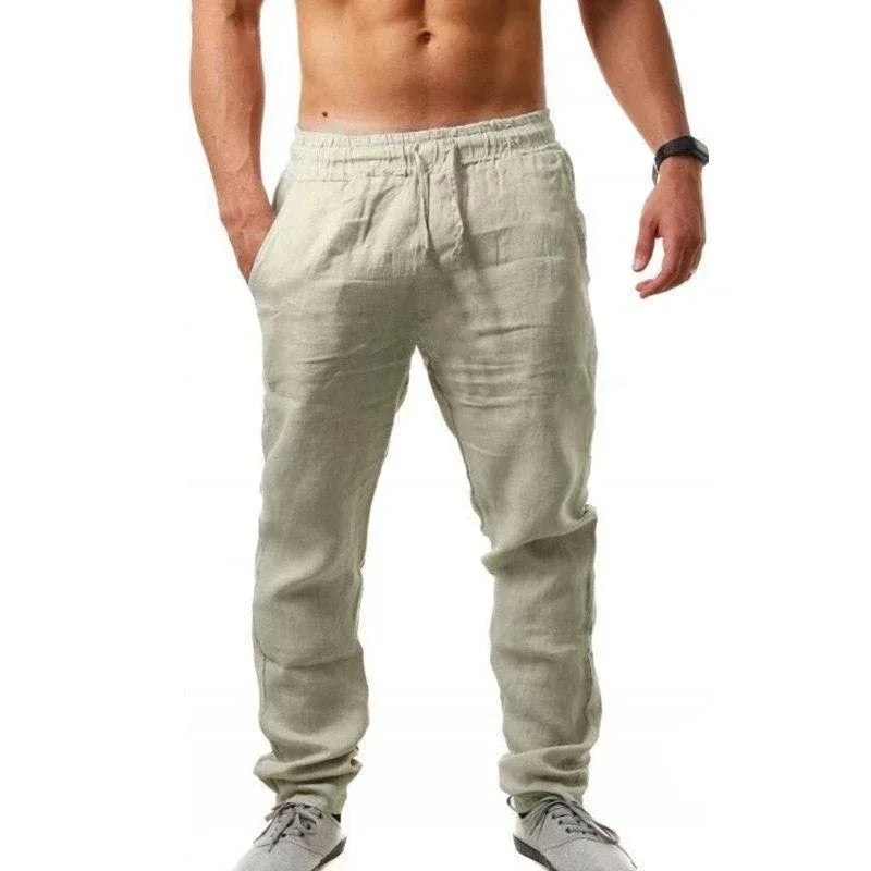 'TerraFlex' Cotton Linen Pants