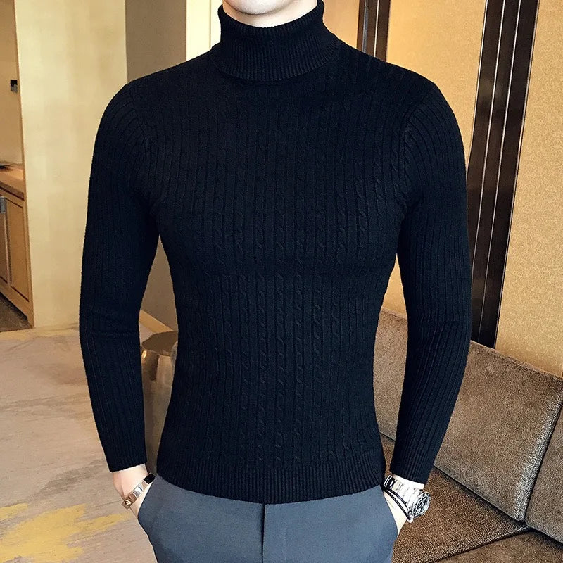 'FrostGuard' Turtleneck Sweater