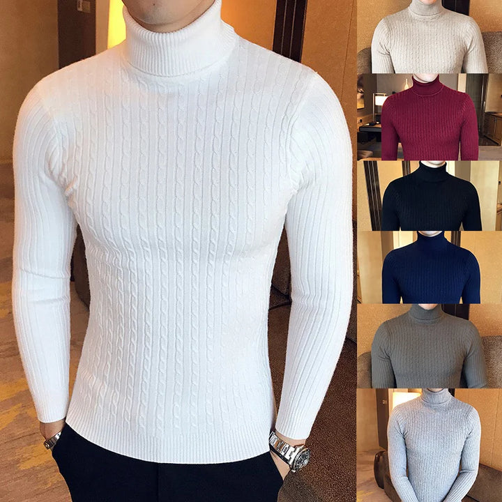 'FrostGuard' Turtleneck Sweater