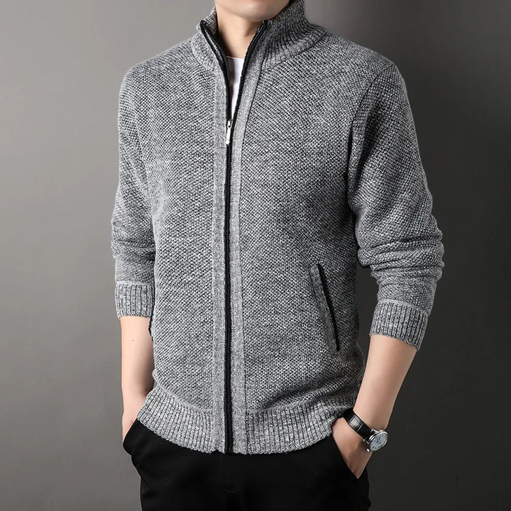 'NordicForce' Zip Knit Sweater