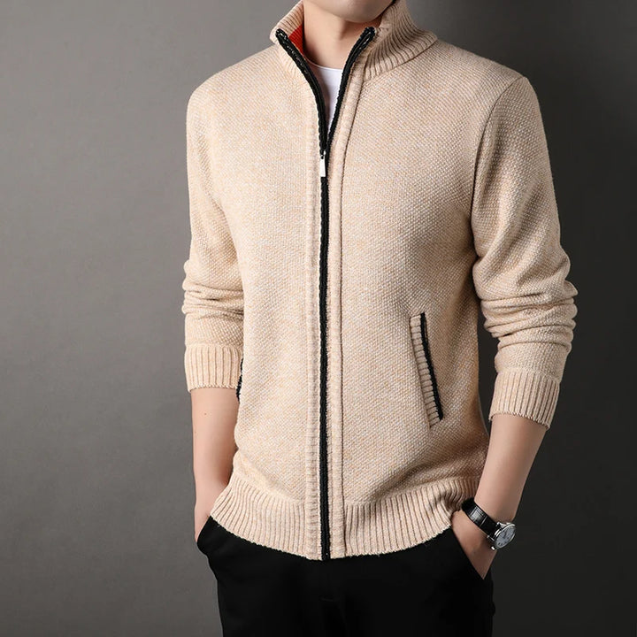 'NordicForce' Zip Knit Sweater