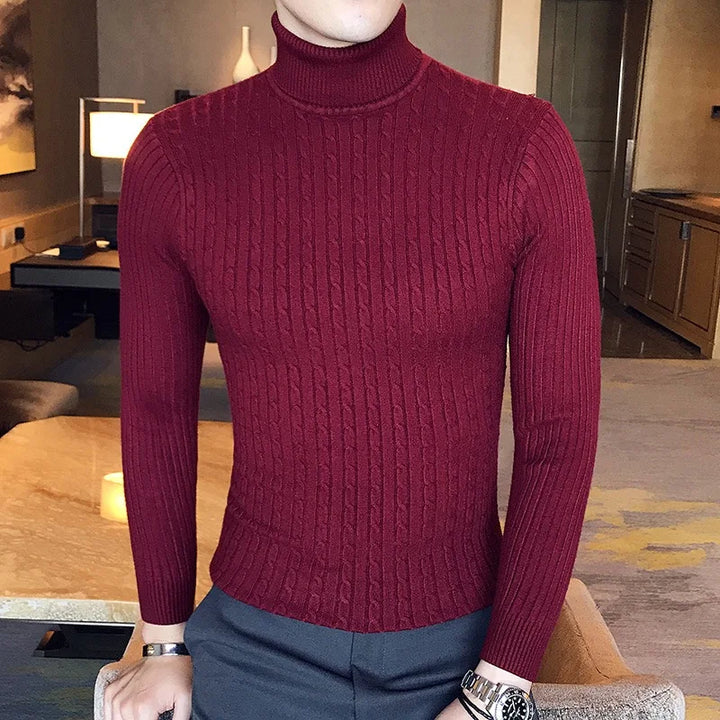 'FrostGuard' Turtleneck Sweater