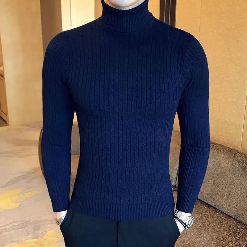 'FrostGuard' Turtleneck Sweater