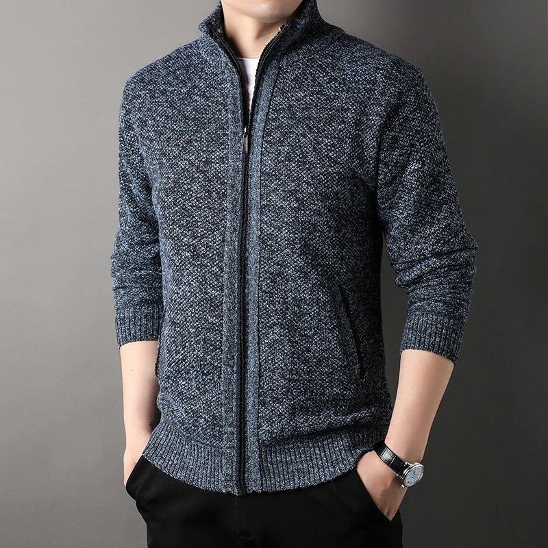 'NordicForce' Zip Knit Sweater